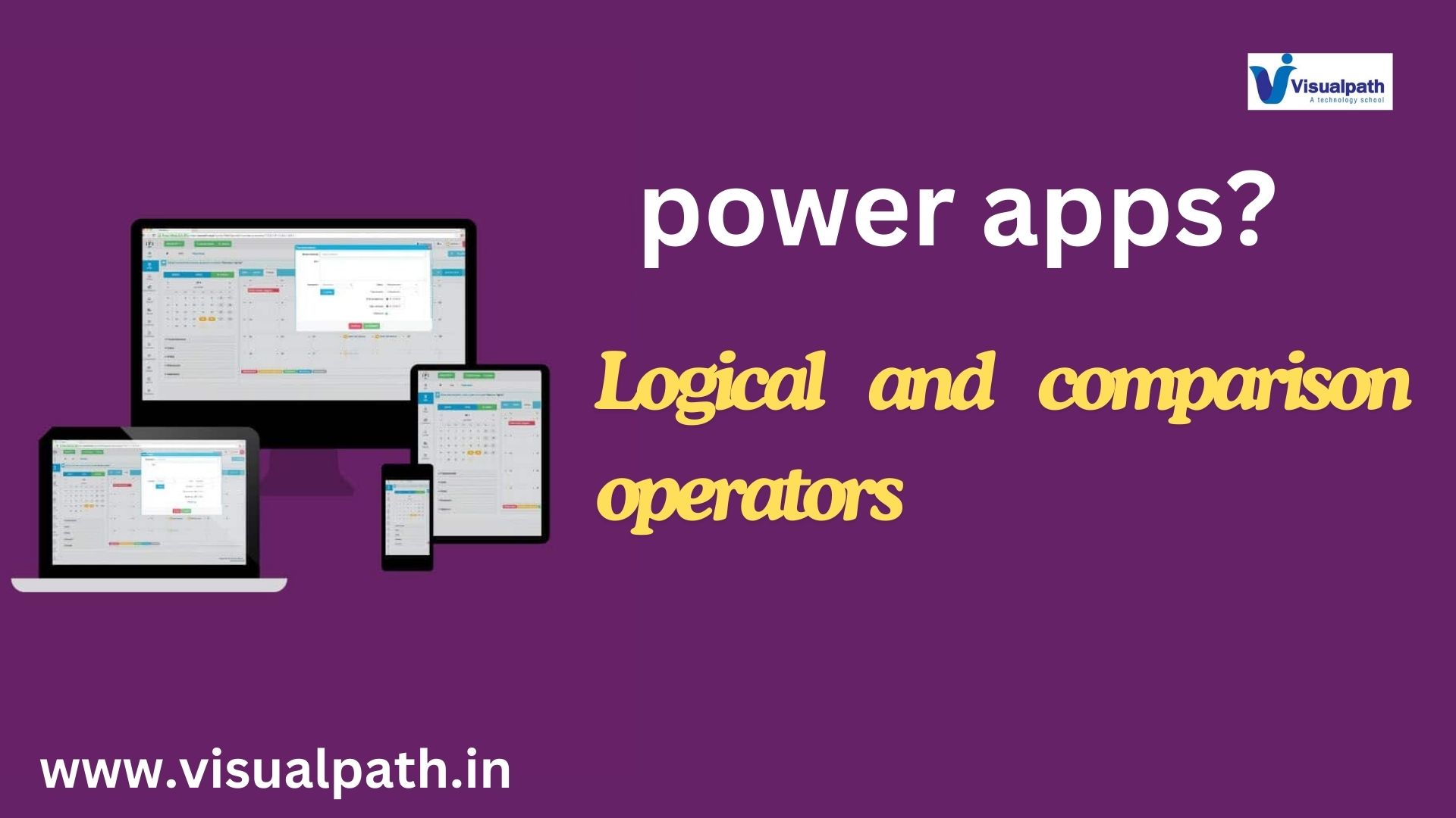 Introduction to power apps? Logical and comparison operators