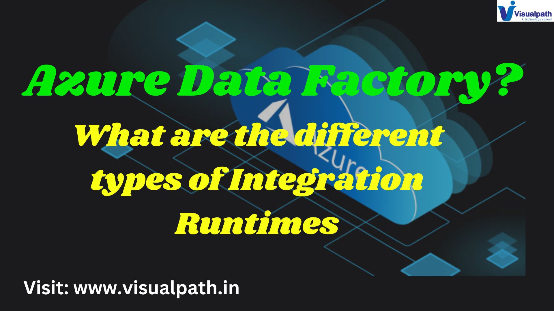 Azure Data Factory? What are the different types of Integration Runtimes?