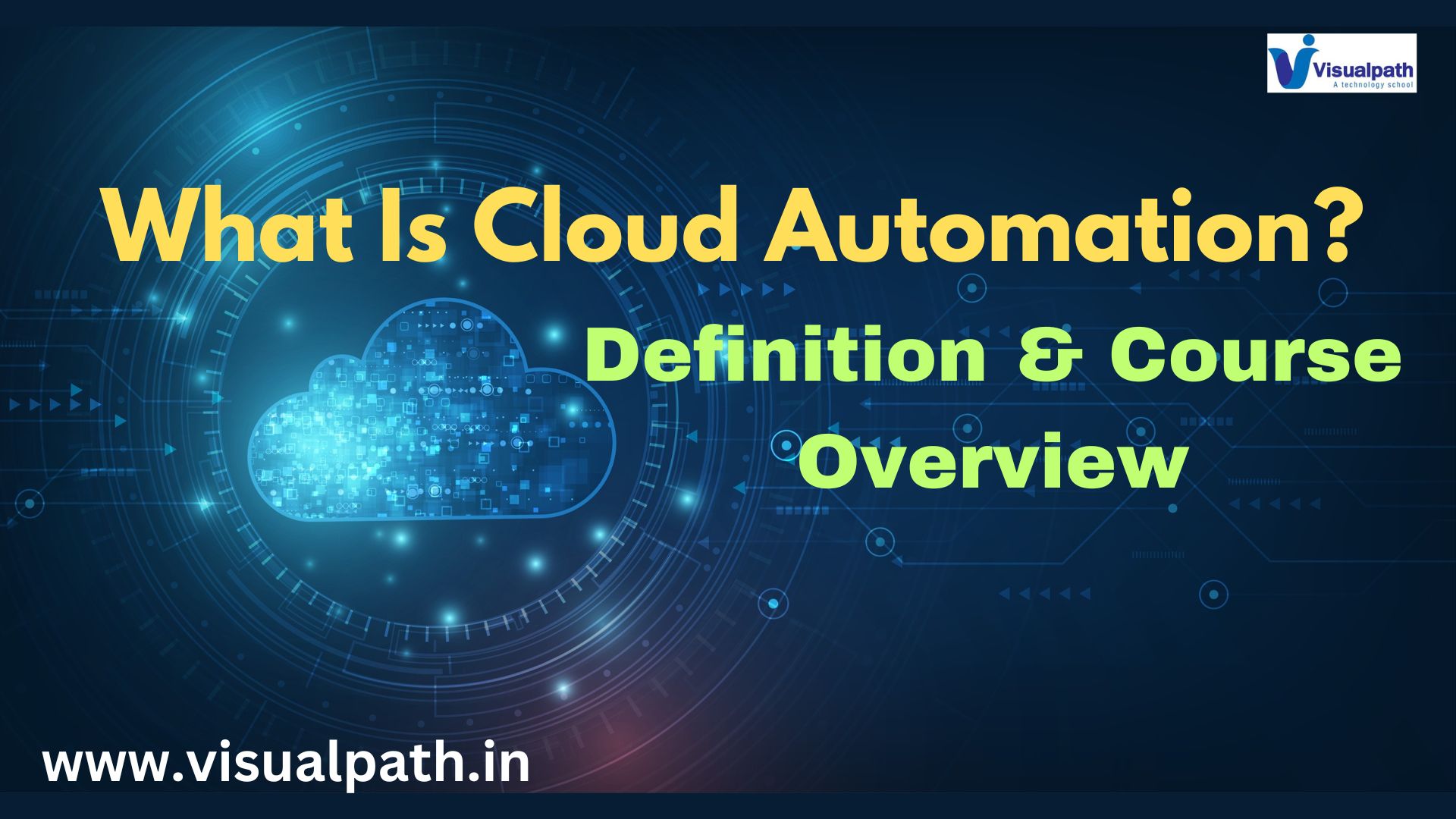 What Is Cloud Automation? Definition & Course Overview