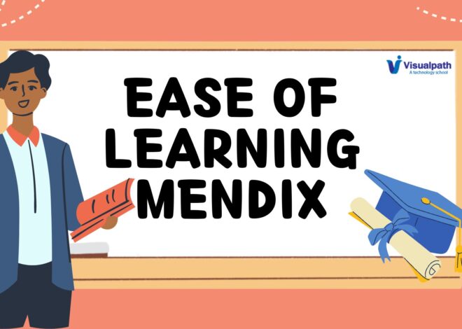 Ease of Learning Mendix: A Comprehensive Overview