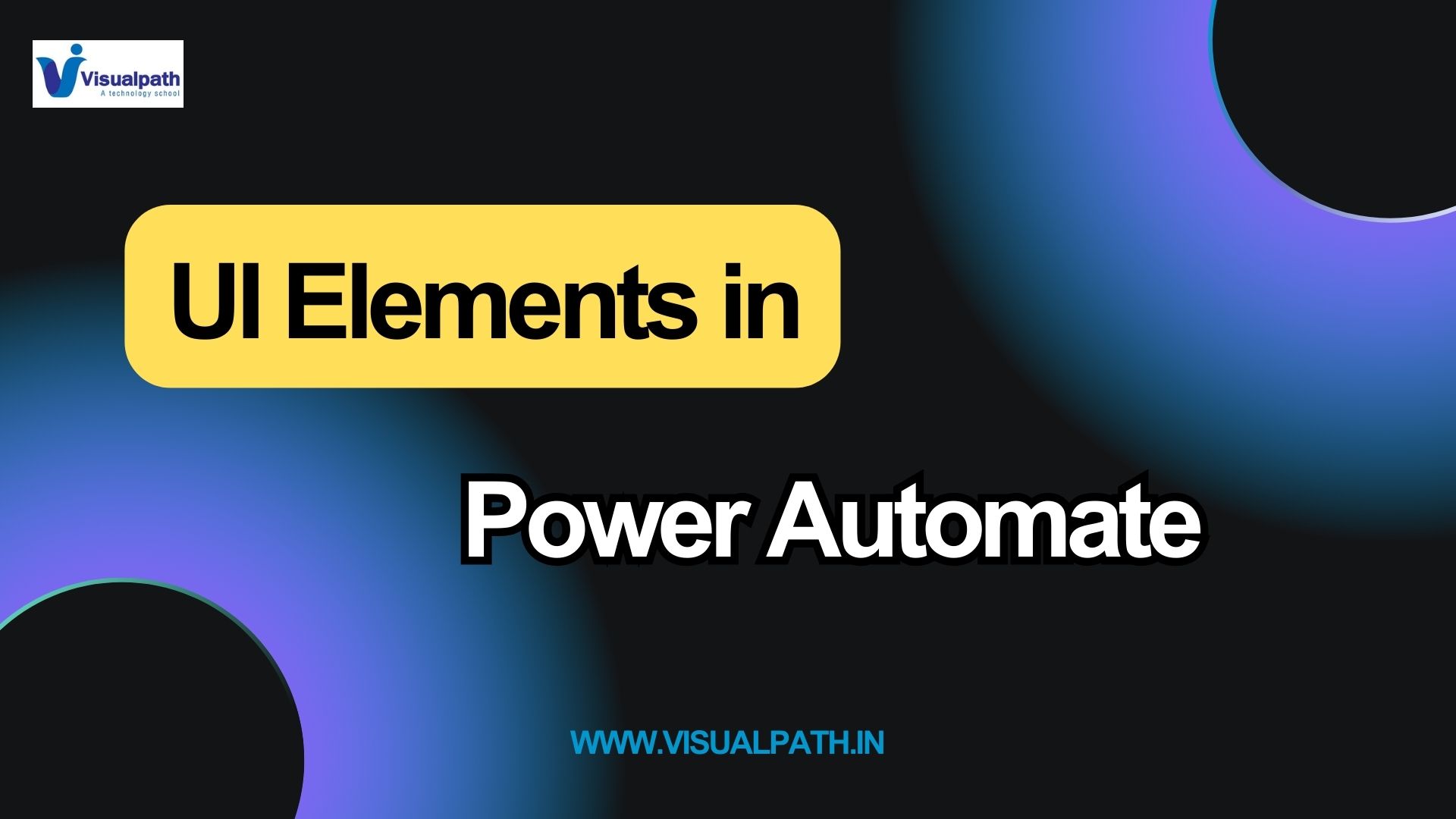 What are UI Elements in Power Automate?