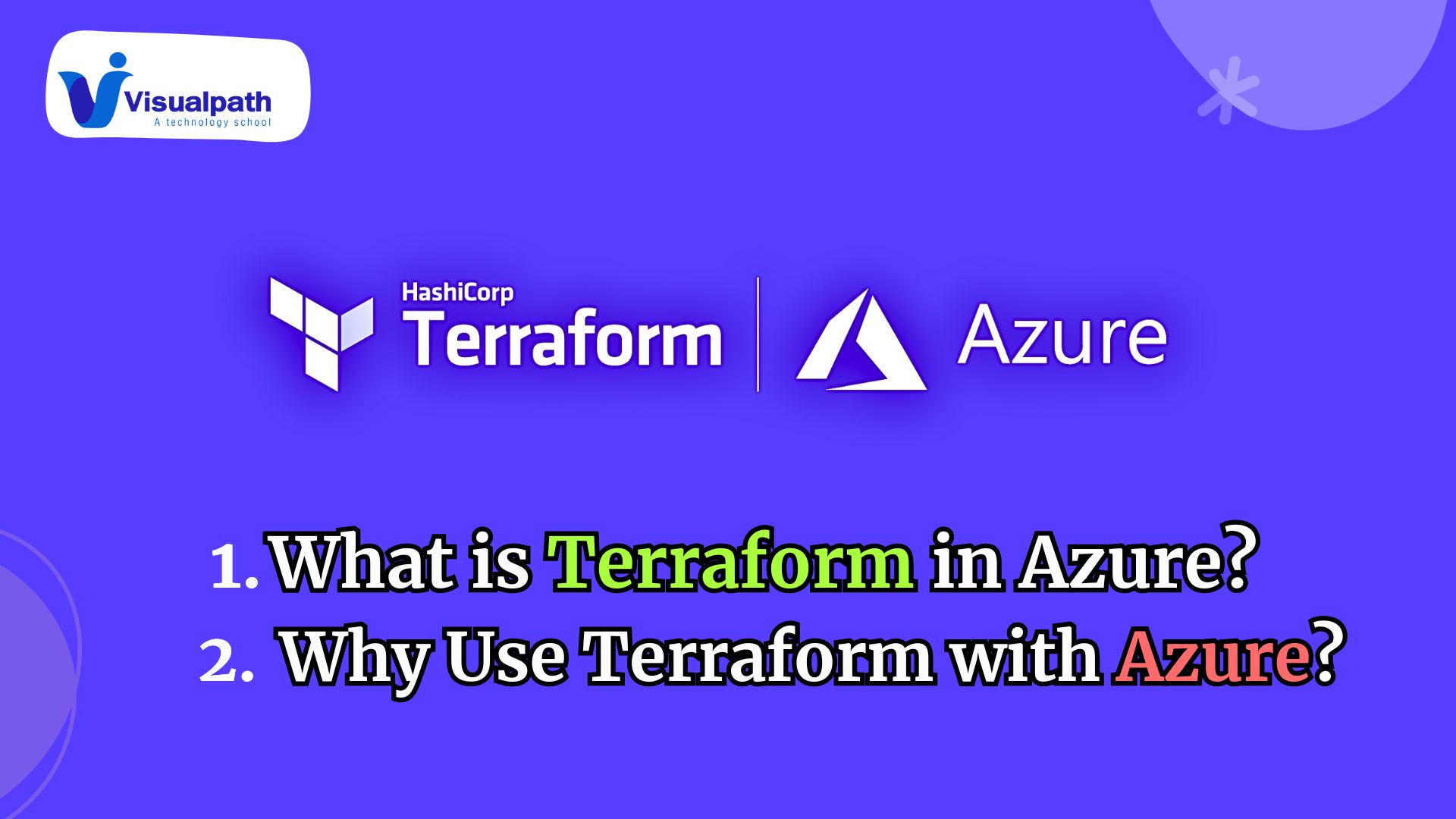 What is Terraform in Azure? & Why Use Terraform with Azure?