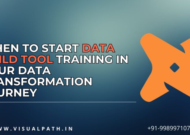 When to Start Data Build Tool Training in Your Data Transformation Journey