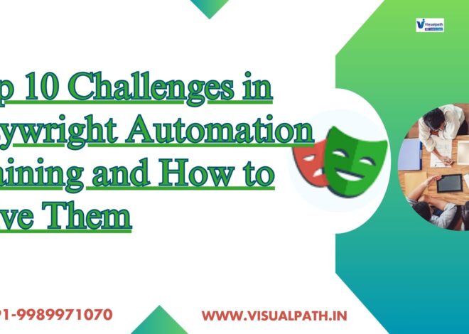 Top 10 Challenges in Playwright Automation Training and How to Solve Them