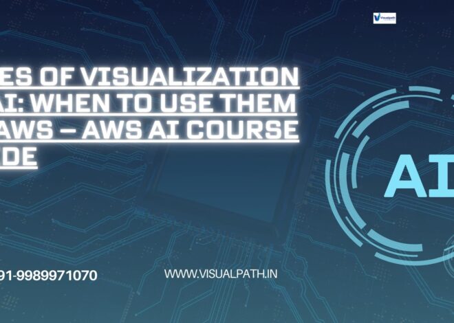 Types of Visualization in AI: When to Use Them on AWS – AWS AI Course Guide