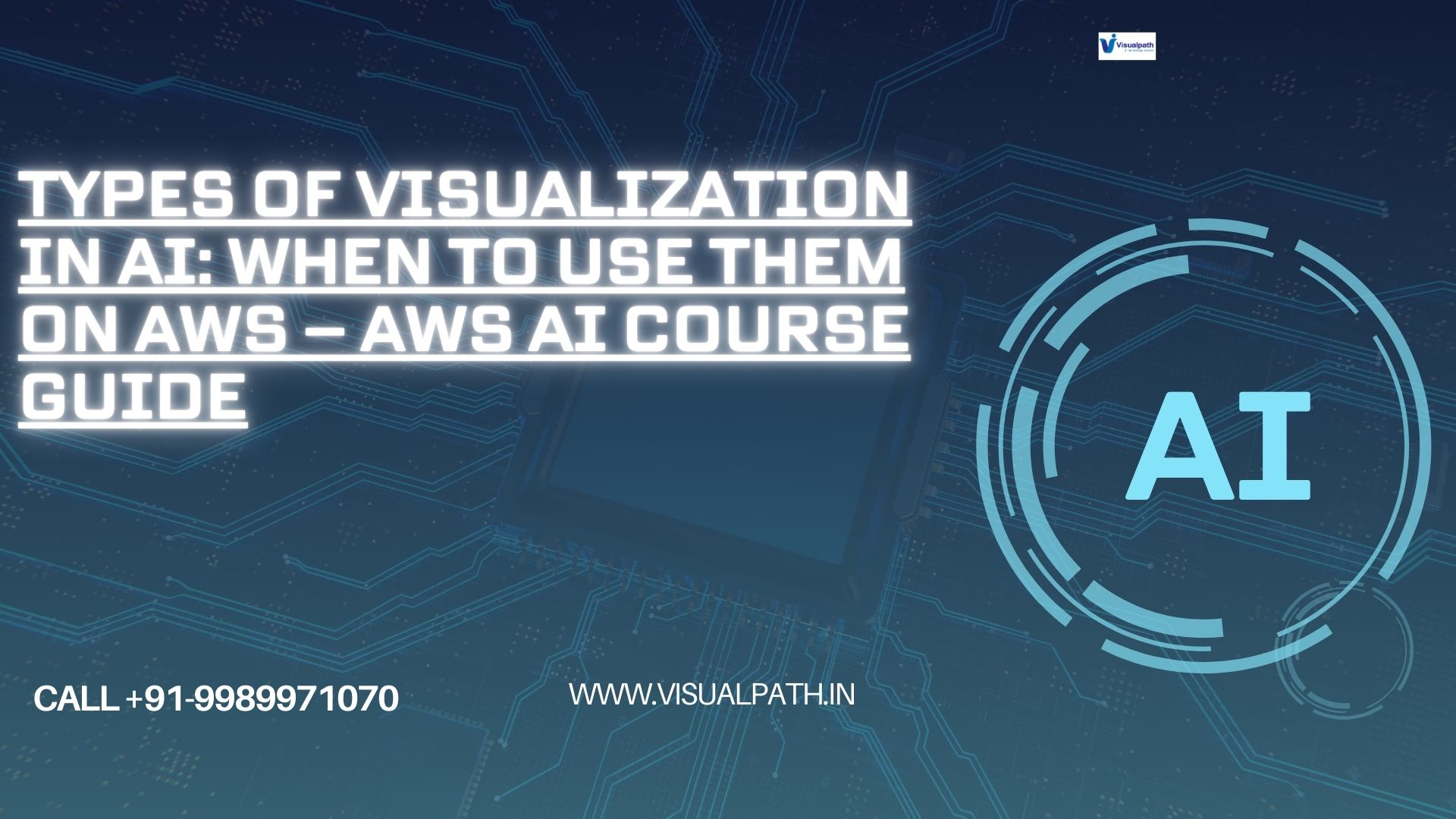 Types of Visualization in AI: When to Use Them on AWS – AWS AI Course Guide