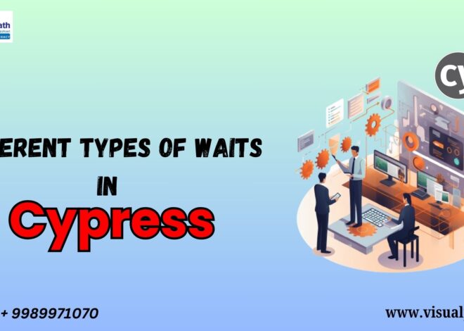 What are the Different Types of Waits in Cypress Training?