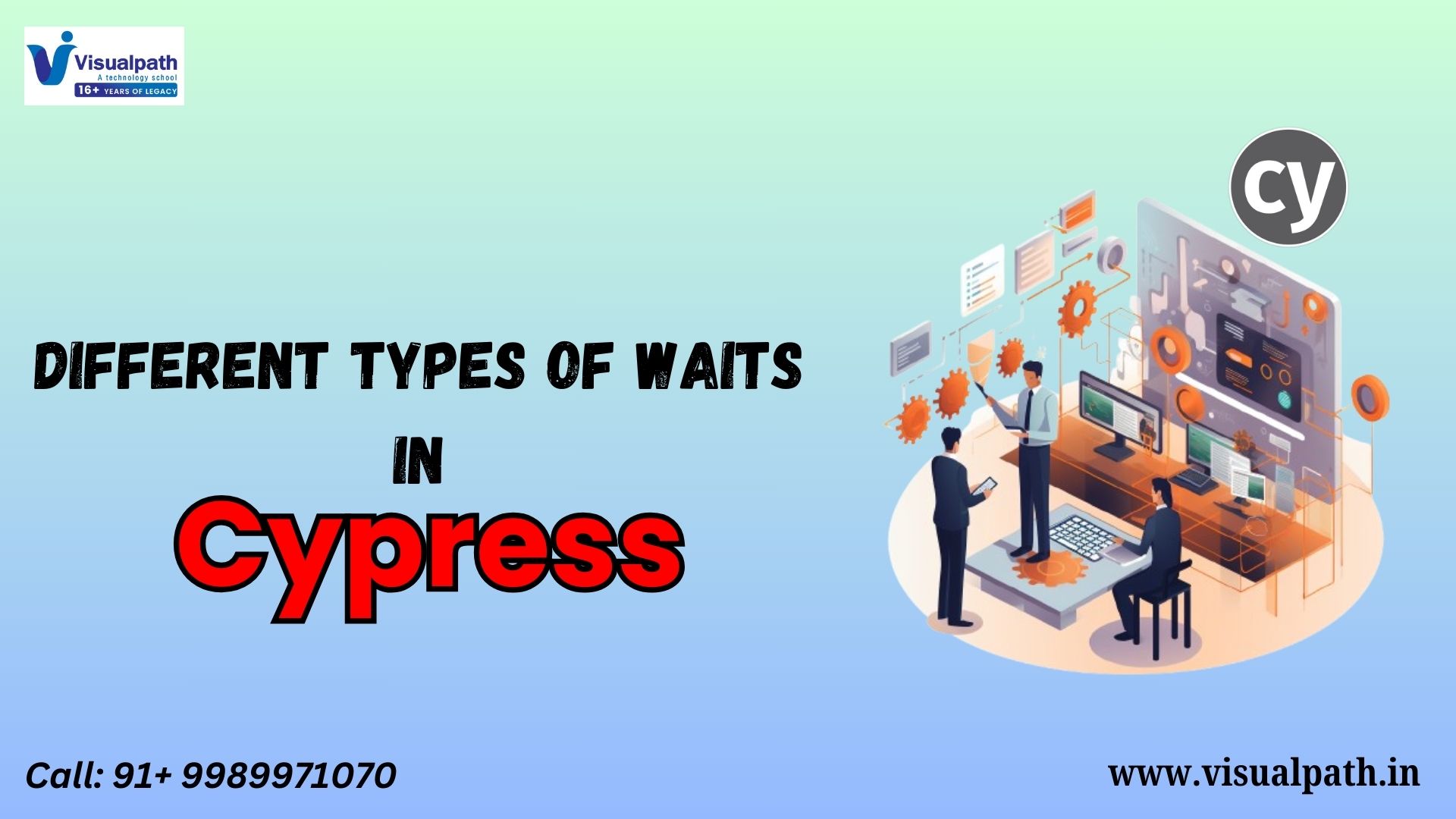 What are the Different Types of Waits in Cypress Training?