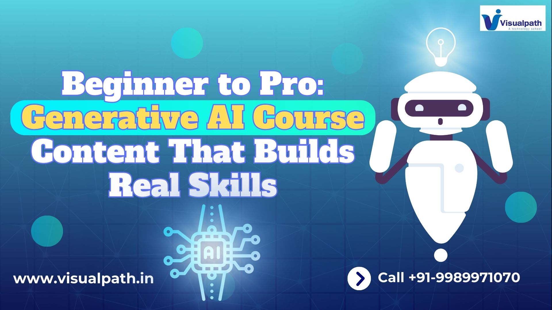 Beginner to Pro: Generative AI Course Content That Builds Real Skills