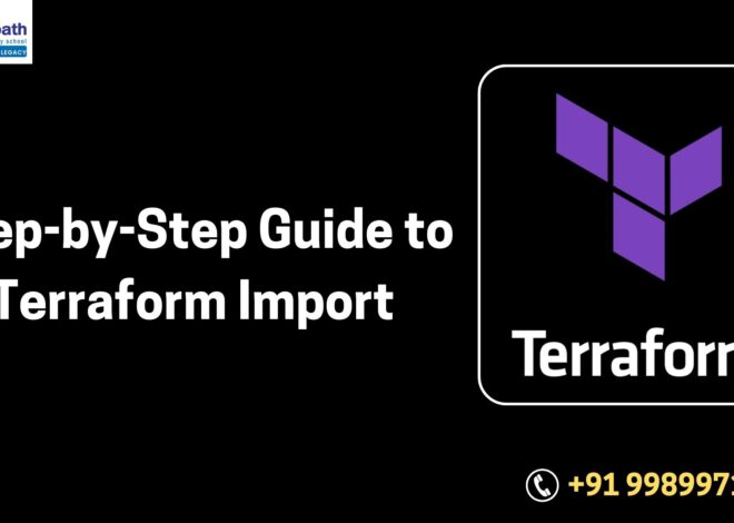 Step-by-Step Guide to Terraform Course Online Import