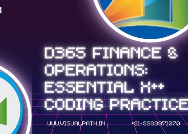 D365 Finance & Operations: Essential X++ Coding Practices