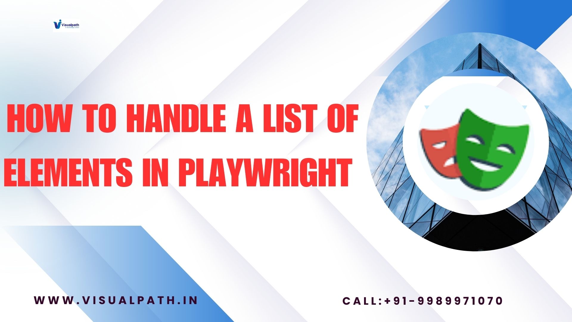 How to Handle a List of Elements in Playwright Automation Training