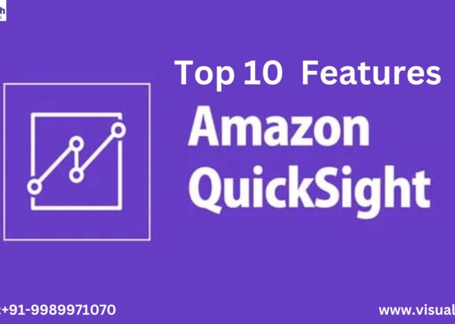 Amazon QuickSight Training: Top 10 AWS QuickSight Features Every Data Analyst Should Know