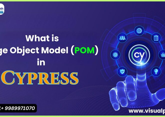 What is the Page Object Model (POM) and Why is it Useful in Cypress?