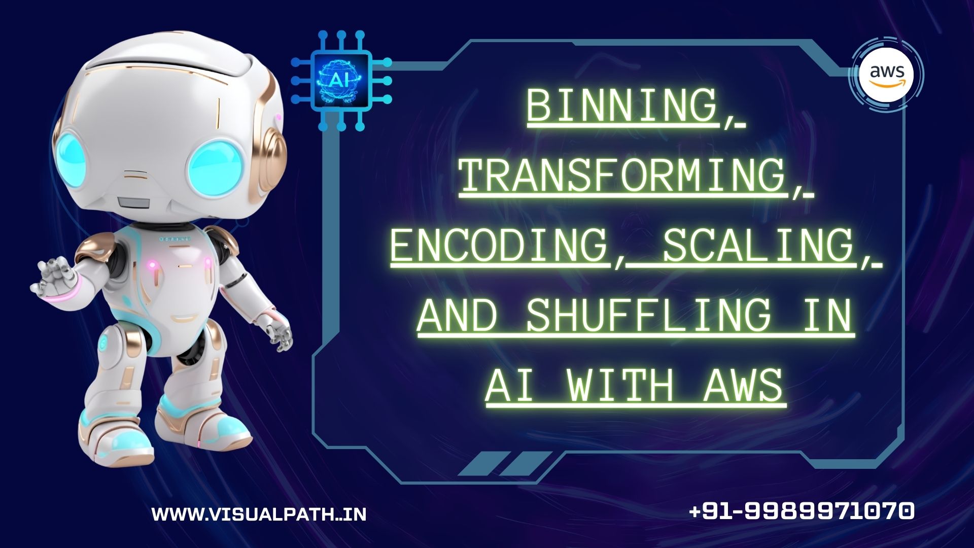 AI with AWS: Binning, Transforming, Encoding, Scaling, and Shuffling