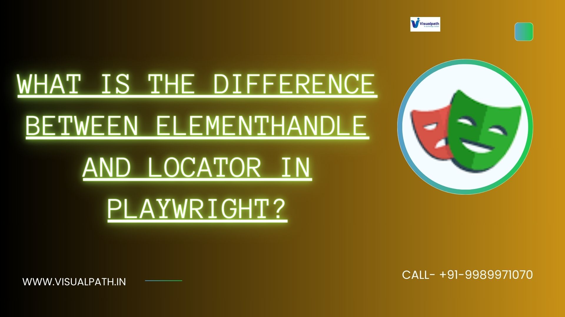 What is the Difference Between ElementHandle and Locator in Playwright?