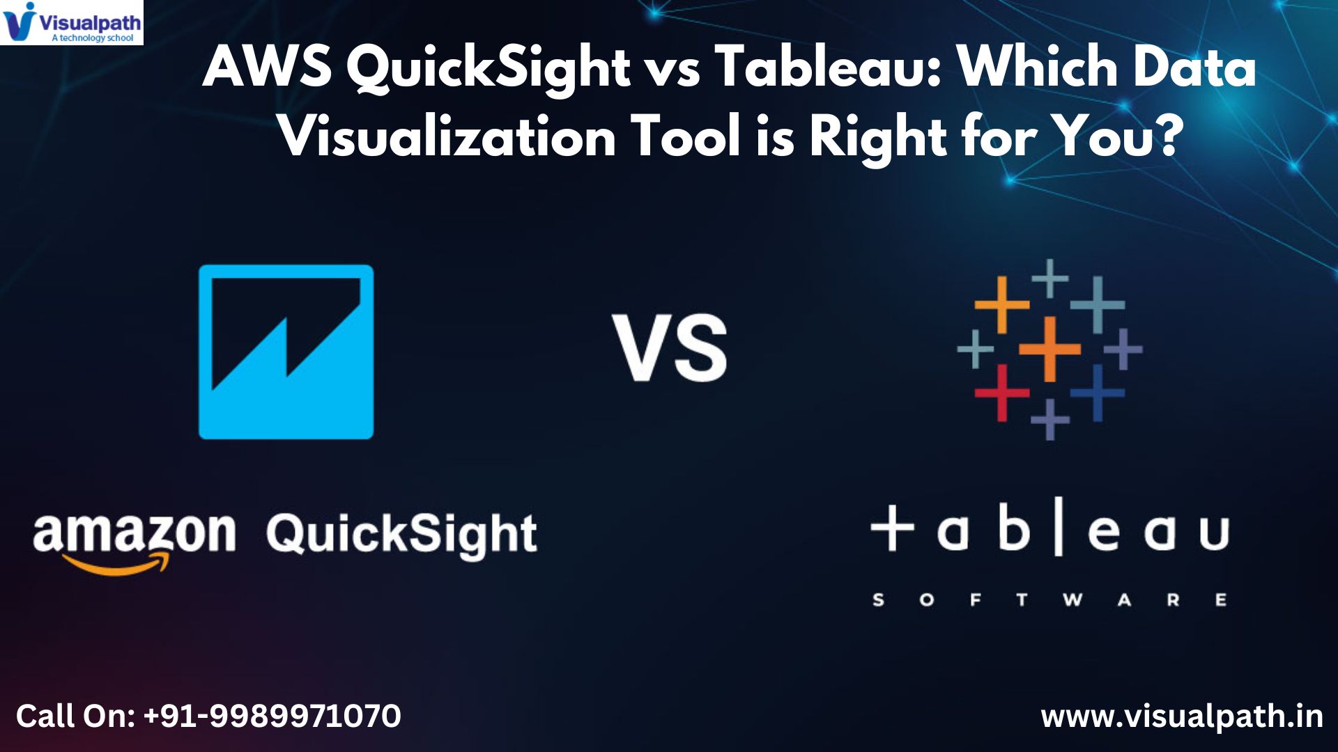 AWS QuickSight vs. Tableau: Which Data Visualization Tool is Right for You?