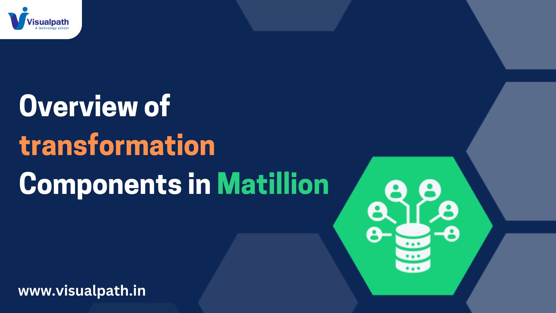 Overview of transformation components in Matillion