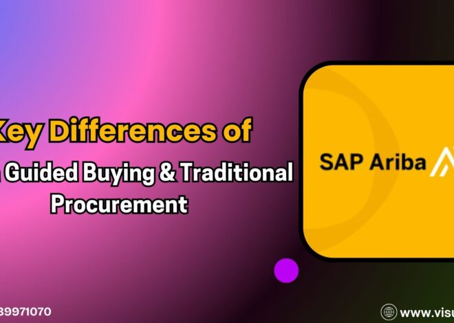 Key Differences between Ariba Guided Buying vs Traditional Procurement