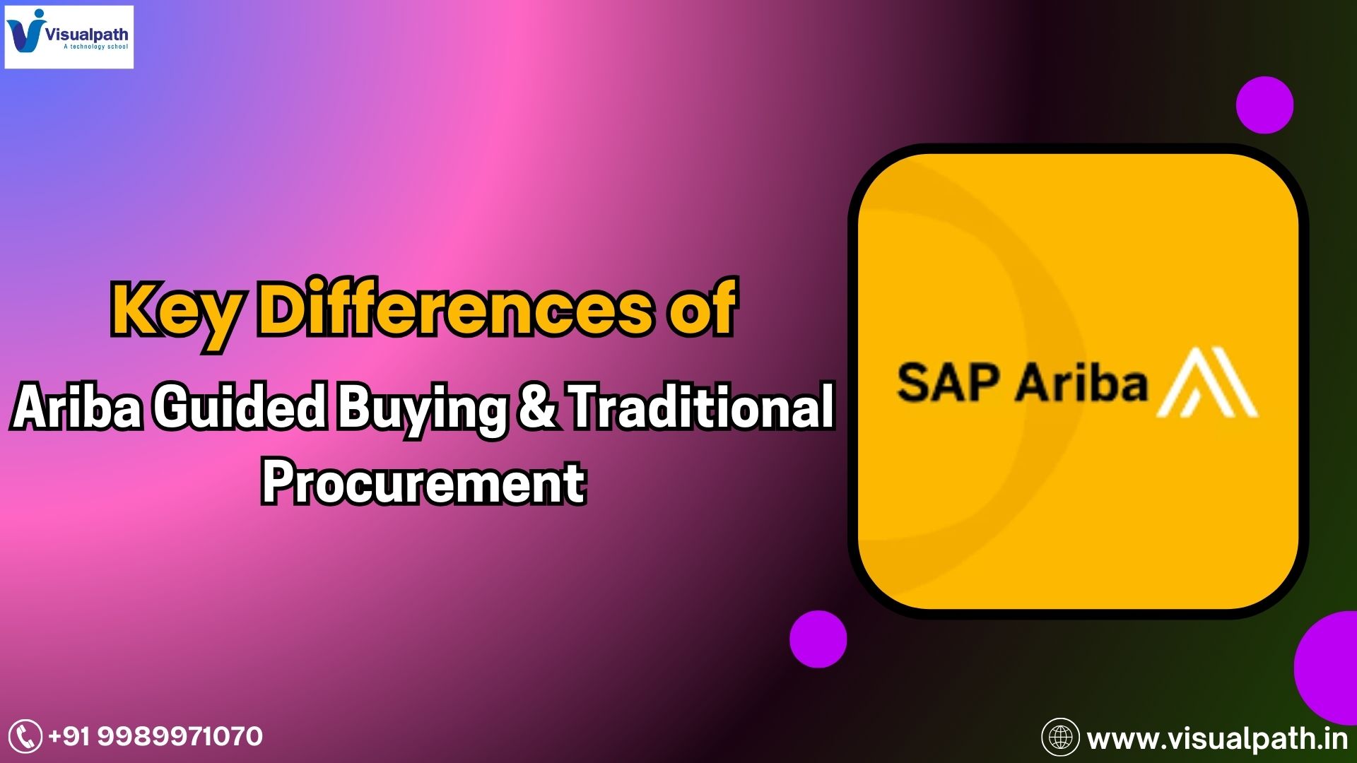 Key Differences between Ariba Guided Buying vs Traditional Procurement