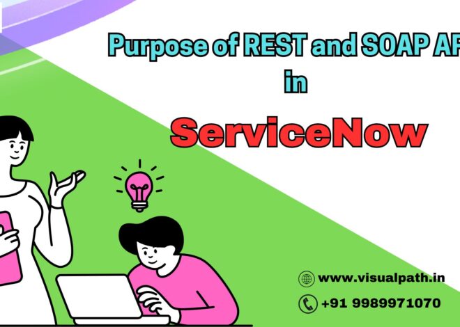 Purpose of REST and SOAP APIs in ServiceNow?