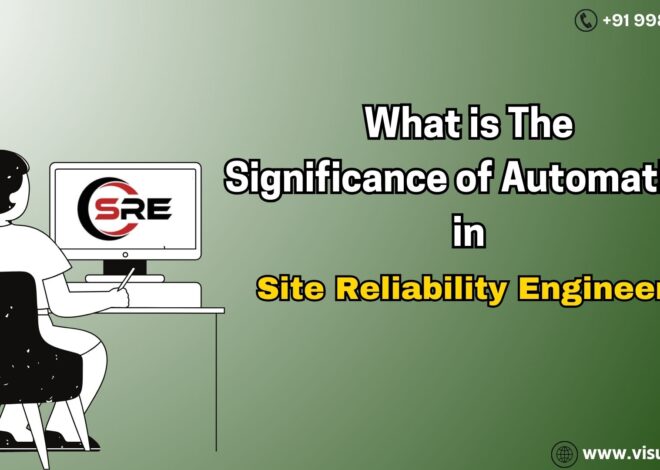 What is the Significance of Automation in SRE?