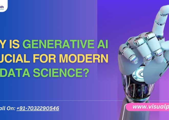 Why is Generative AI Crucial for Modern Data Science?