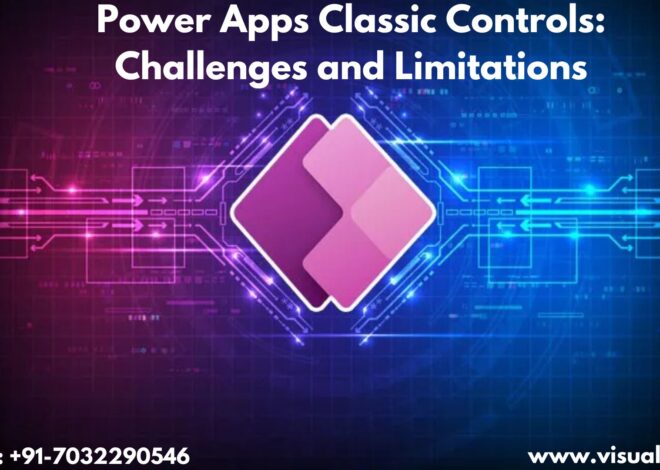 Power Apps Classic Controls: Challenges and Limitations