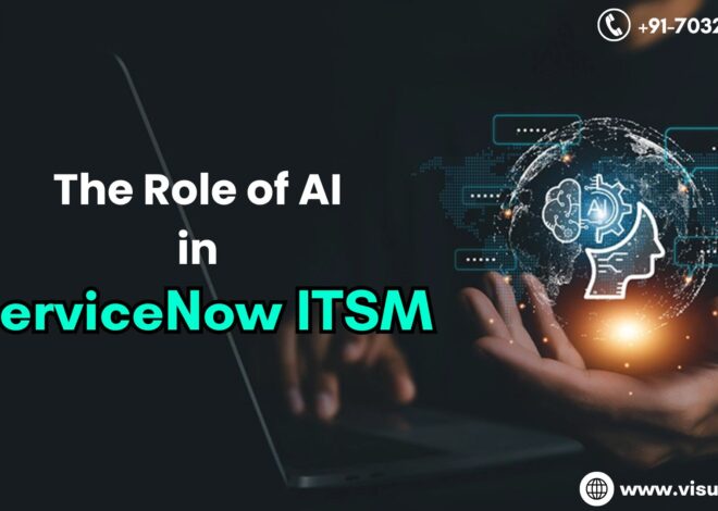 The Role of AI in ServiceNow ITSM