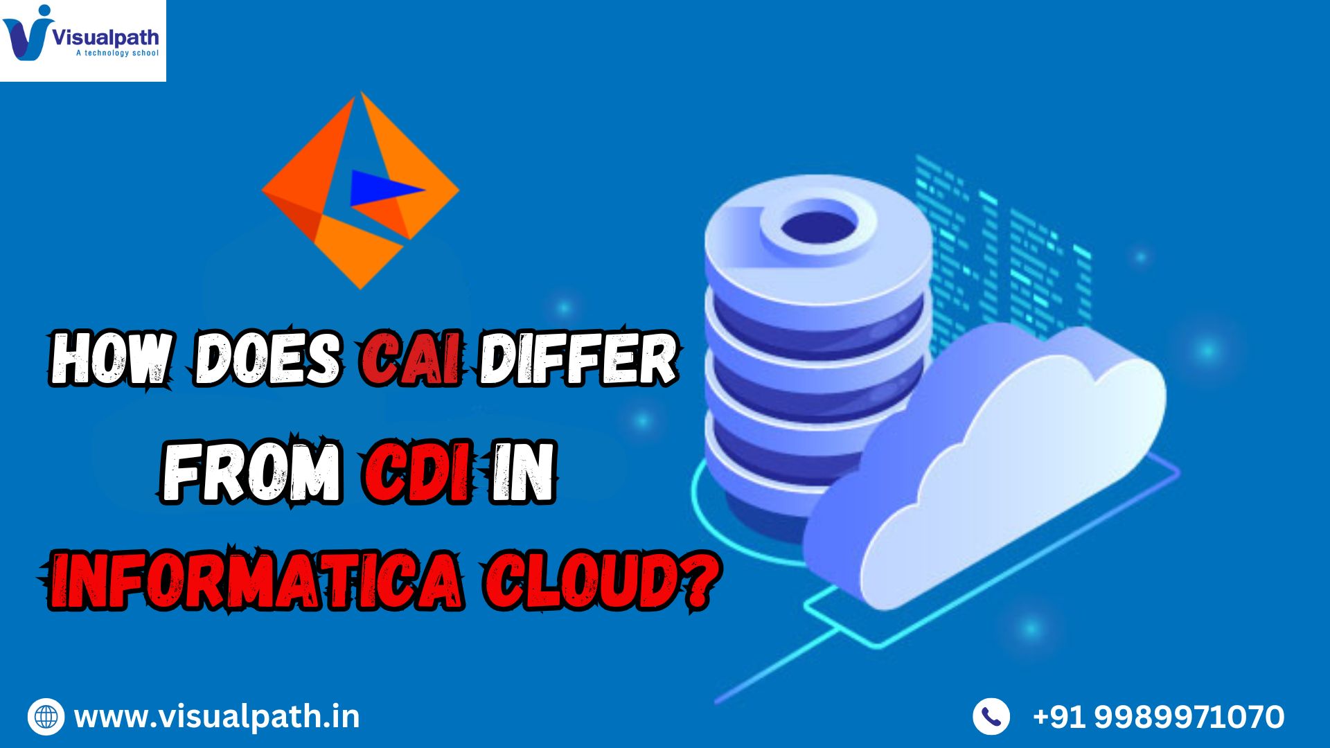 How Does CAI Differ from CDI in Informatica Cloud?