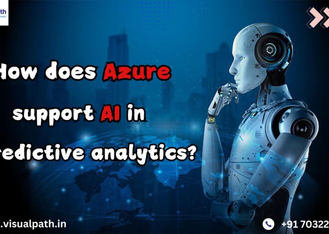 How Azure Supports AI in Predictive Analytics