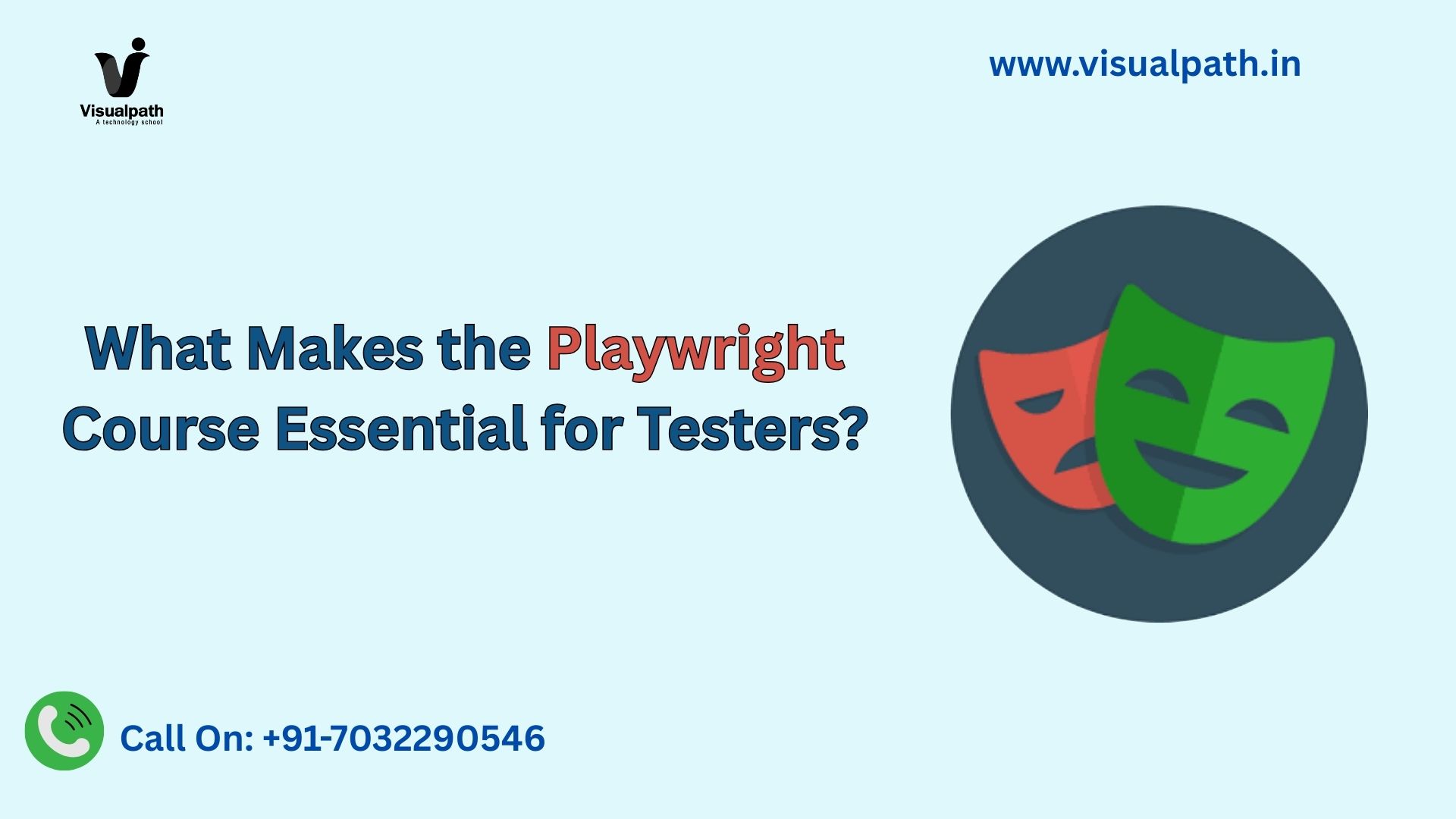 What Makes the Playwright Course Essential for Testers? PlayWright Training is now a core requirement for QA testers aiming to excel in modern software testing. As digital applications grow more dynamic and complex, testers must evolve with advanced automation skills—and Playwright is leading that evolution. Introduction to Playwright It allows testers to automate Chromium, Firefox, and WebKit using a unified API. Unlike older frameworks, Playwright supports end-to-end testing, parallel execution, and headless browsers—all from a single, powerful toolset. Its native support for multiple languages like JavaScript, TypeScript, Python, and C# makes it adaptable across teams. With built-in debugging, auto-wait mechanisms, and network mocking, Playwright ensures high reliability for automated tests. Why Playwright Is Gaining Momentum Cross-Browser Testing Made Easy Testers have long struggled with inconsistencies between browsers. Playwright eliminates this problem with consistent APIs that abstract away browser-specific quirks. Whether you're testing a Chrome-based or Safari environment, your scripts stay the same. Integration with Modern DevOps Playwright easily integrates into CI/CD pipelines like GitHub Actions, Jenkins, or Azure DevOps. For QA teams practicing continuous testing, this level of compatibility helps streamline release cycles without compromising on test depth. Native Features for Real-World Testing Features like geolocation testing, mobile emulation, and browser context isolation give testers the ability to simulate real-user conditions. This makes Playwright ideal not just for functional testing but also for performance, usability, and security scenarios. The Need for Professional Playwright Courses Going Beyond the Documentation While online docs and community blogs are useful, they often lack the structure required to master the tool end-to-end. A proper Playwright course helps testers build a comprehensive skill set—from writing basic scripts to designing scalable test suites. In particular, PlayWright Automation Training bridges the gap between theory and real-world testing. These training programs provide structured learning paths, live project work, and expert feedback, which are invaluable for beginners and experienced testers alike. Time-Saving and Career-Boosting A structured course accelerates learning. Instead of spending weeks figuring things out on your own, a guided curriculum gets you job-ready much faster. With Playwright now featured in many QA job descriptions, getting certified improves your hiring prospects and salary potential. Key Topics Covered in a Playwright Course 1. Environment Setup and Tooling Participants learn to configure Playwright on different operating systems and integrate it with development tools like VS Code. 2. Writing and Running Tests From simple tests to handling asynchronous operations, courses cover real-time use cases that enhance testing workflows. 3. Working With Modern Languages Courses like PlayWright With TypeScript Training are especially valuable for developers and SDETs working in modern JS stacks. TypeScript support helps in writing cleaner, strongly-typed code, improving maintainability. 4. Integrating with APIs and Databases Many applications today are API-driven. Playwright courses teach you how to test RESTful endpoints, handle test data, and validate responses as part of your test cases. 5. Automation at Scale You’ll also learn how to run Playwright tests in parallel, execute on cloud platforms, and generate detailed test reports with tools like Allure and HTML reporters. Who Should Take a Playwright Course? Playwright training is suitable for: • Manual testers transitioning to automation • Automation engineers upgrading from Selenium or Cypress • Full-stack developers handling QA for their features • QA leads managing test automation pipelines A Playwright course also helps freelancers and consultants offer competitive automation testing services. Industry Demand for Playwright Testers Playwright has quickly become a favorite among tech companies due to its modern approach to automation. With many moving away from older tools like Selenium, having PlayWright Automation Online Training on your resume demonstrates up-to-date skills. Hiring managers actively seek professionals familiar with this tool, especially for roles involving modern web apps, CI/CD environments, or agile development. Final Thoughts Playwright is more than just another automation tool—it's a full testing framework that meets the demands of modern development. As the industry moves towards faster, smarter automation practices, testers need tools that are both powerful and adaptable. Taking a professional Playwright course ensures you're not just learning the tool, but mastering it with confidence. Whether you're a beginner or transitioning from another framework, structured training will accelerate your journey and open up better job opportunities. Trending Courses: Data Science, Playwright, D365 F&O, Mern Stack Ai Visualpath is the Leading and Best Software Online Training Institute in Hyderabad. For More Information about PlayWright Training In Hyderabad Contact Call/WhatsApp: +91-7032290546 Visit: https://www.visualpath.in/online-playwright-automation-training.html