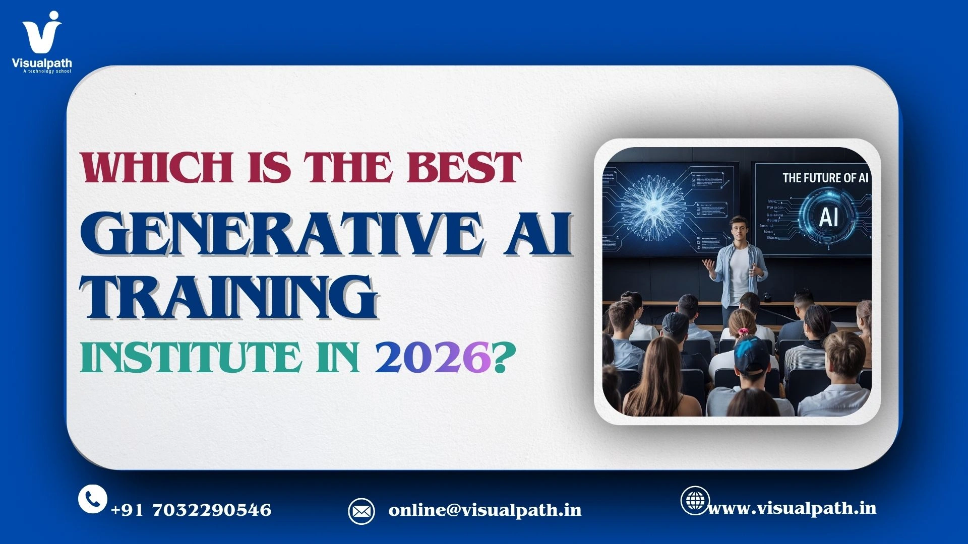 Which Is the Best Generative AI Training Institute in 2026?
