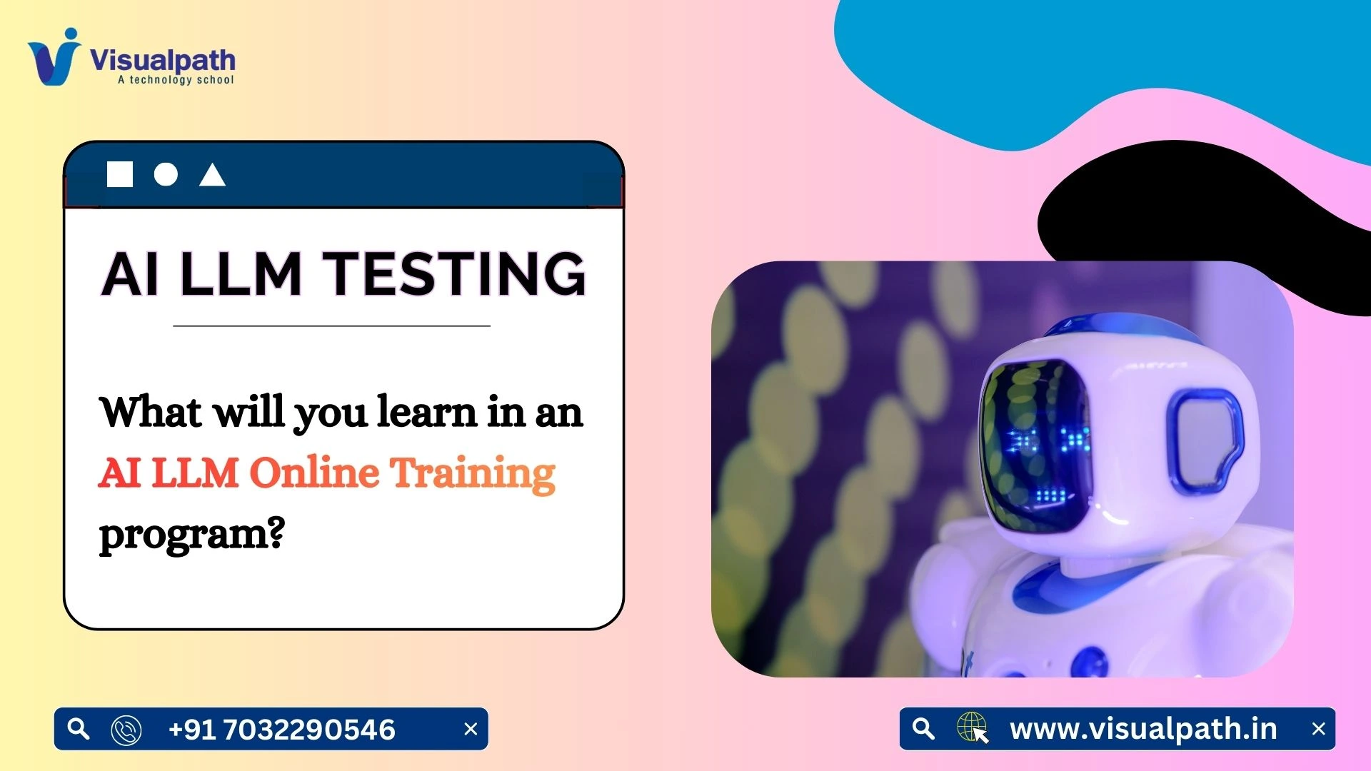 What will you learn in an AI LLM Online Training program?