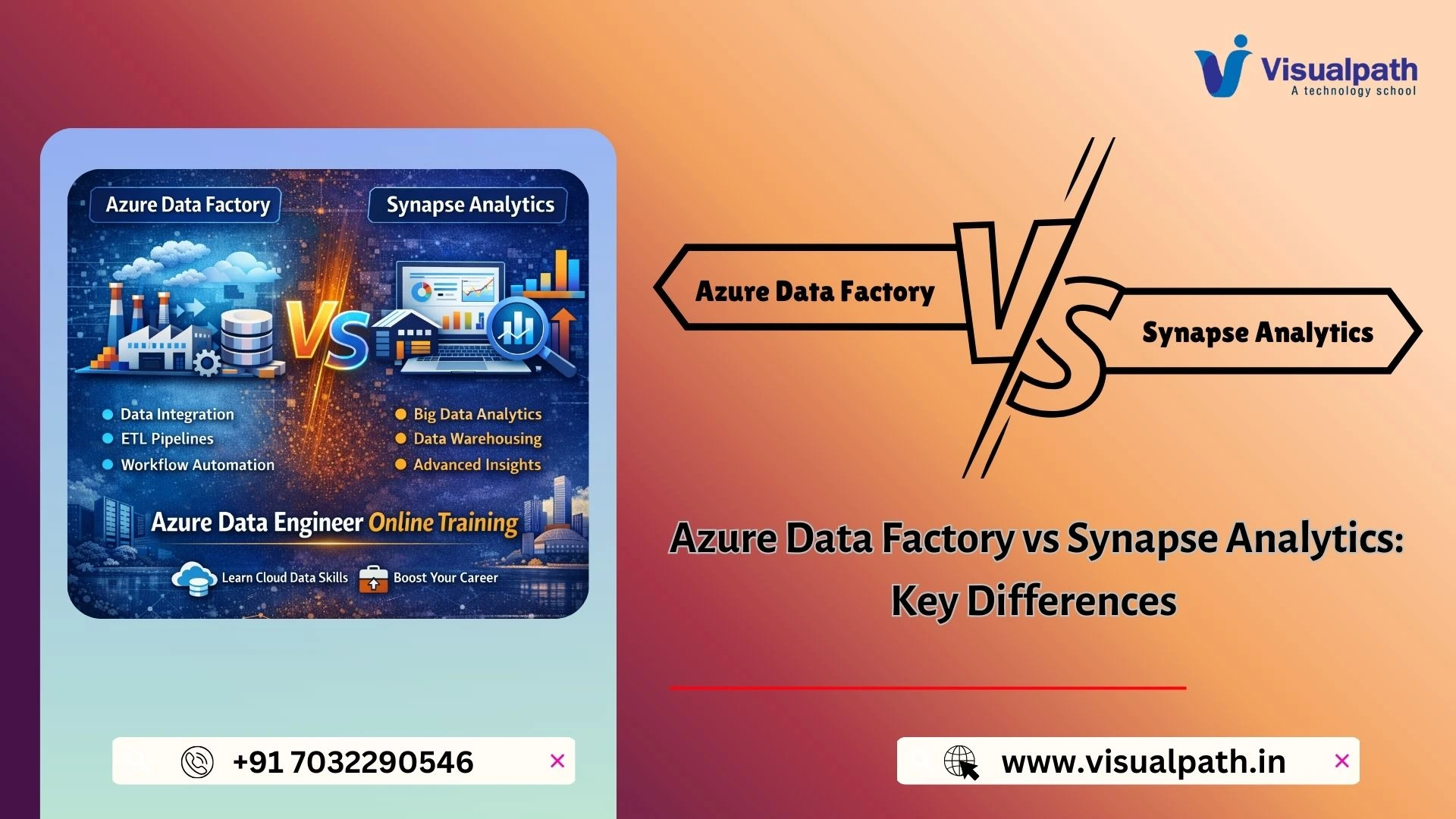 Azure Data Factory vs Synapse Analytics: Key Differences